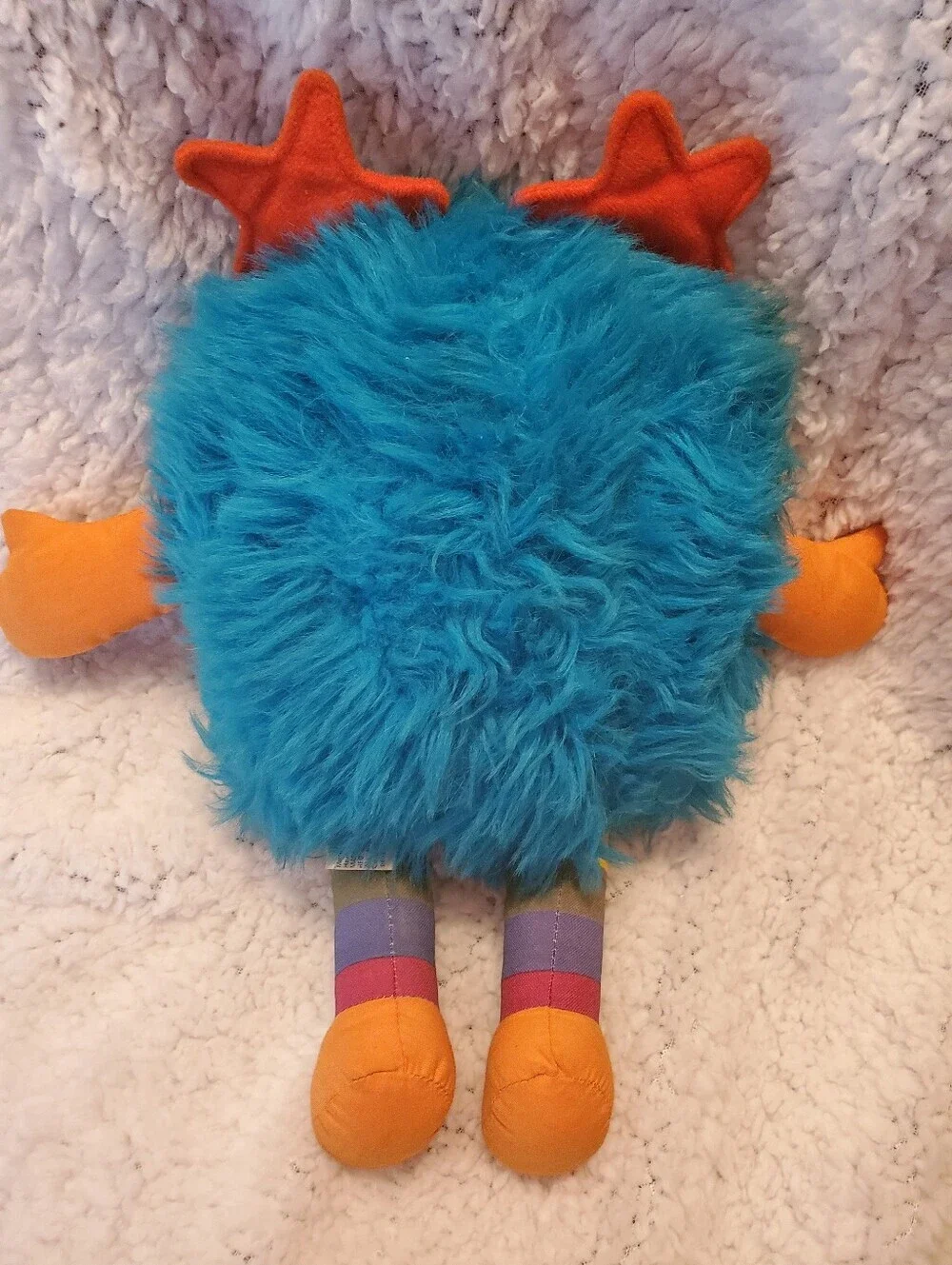 Rainbow Brite Spritzie Sprite Plush 1983 Mattel Hallmark 12” Blue Plastic Face
